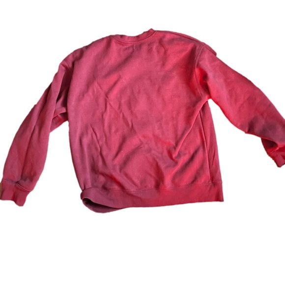 like-new Ardene red/burgundy crewneck sweatshirt, size L - Picture 3 of 3